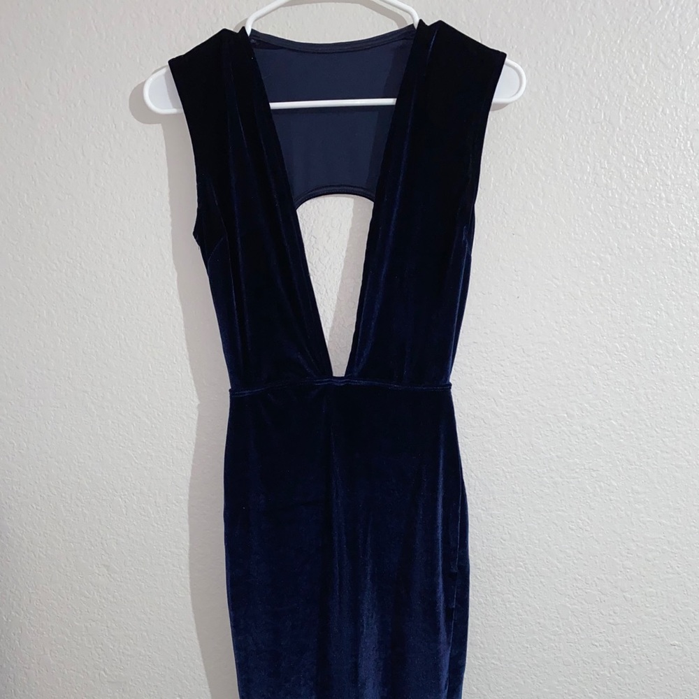Fashion nova open front dress